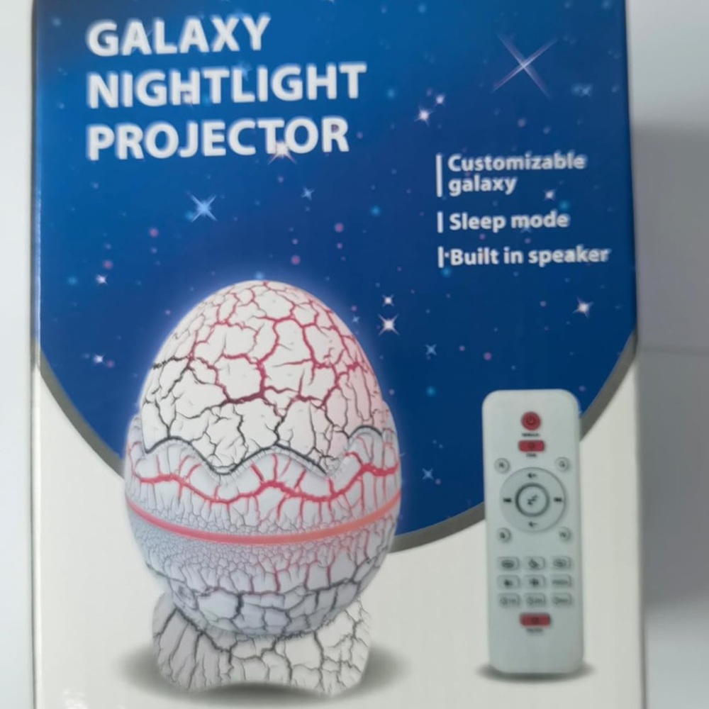 Galaxy Nightlight Projector with Remote